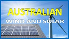 Australian Wind and Solar