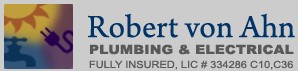 Robert von Ahn Plumbing & Electrical Contractor