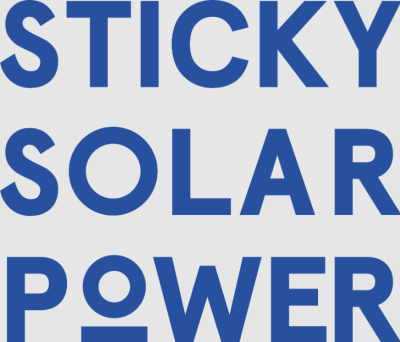 Sticky Solar Power