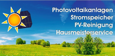 Photovoltaikanlagen, Stromspeicher, PV-Reinigung & Hausmeisterservice Sebastian Stoiber