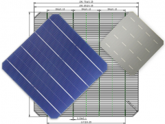 MS-4BB 156.75 Mono 4BB Solar Cell(half cut)