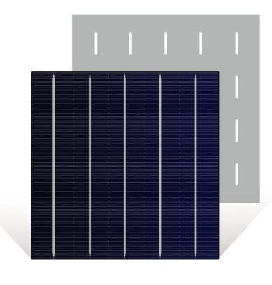 P157 5BB Poly Solar Cell