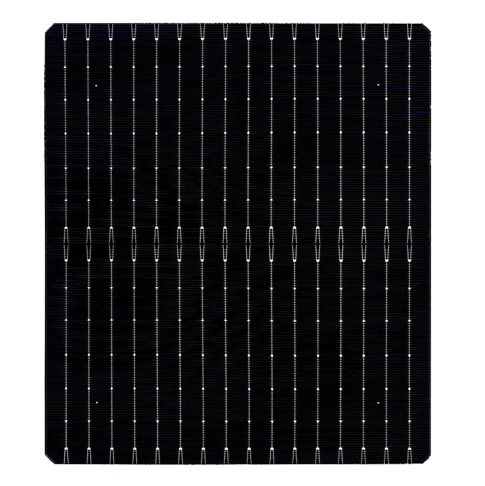 N-Type TOPCon Bifacial Solar Cell（G12R）182.3x210-16BB
