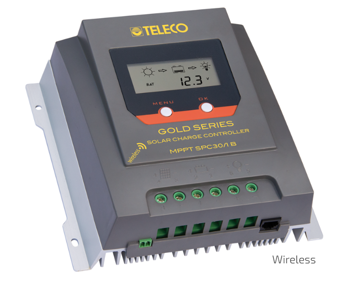 Teleco MPPT SPC2030/1B Solar Charge Controller Datasheet ENF