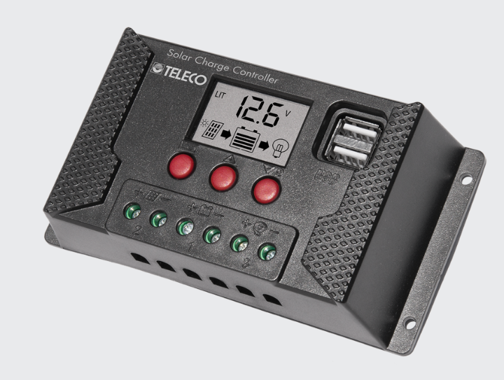 Teleco SPC 20/1 Solar Charge Controller Datasheet ENF Charge