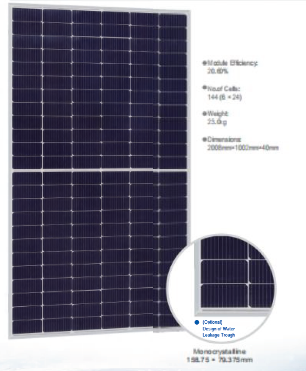 HT-SAAE | HT72-156M-MC / HT72-156M(V)-MC 395-415 | Solar Panel ...