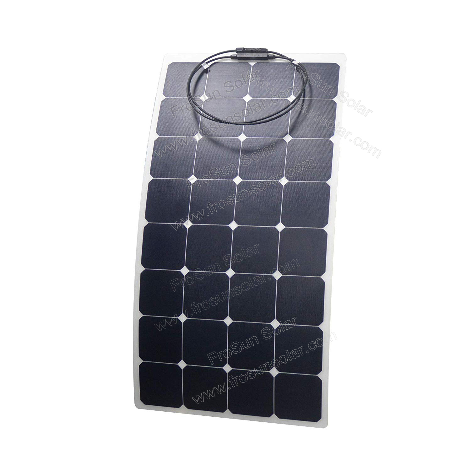 FroSun Solar | 110 Watt 18 Volt SunPower ETFE Flexible Solar Panel ...