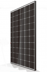 Black frame mono solar panel 330W