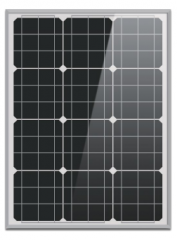 Monocrystalline Solar PV Module 36 Cells, 100W