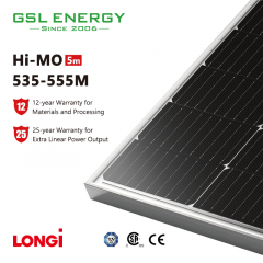 LONGI Solar Panels LR5-72HPH-555M