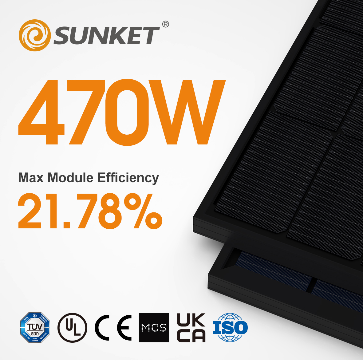K-POP・アジア solar ZJBENY | SKT460~480M10-120D3 | Solar Panel Datasheet | ENF