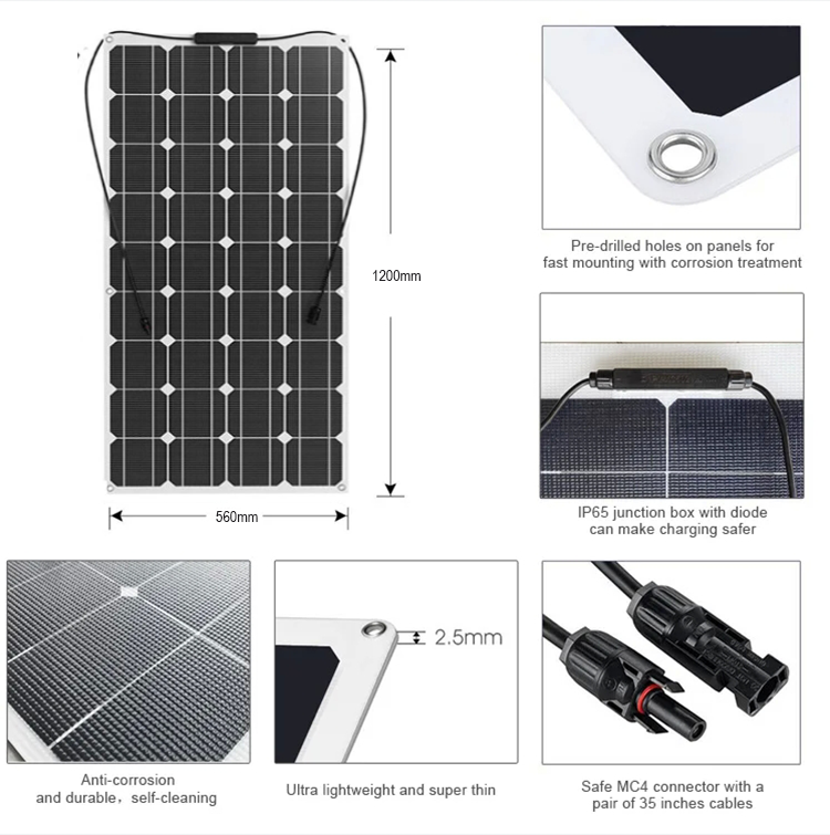 Karstsolar | Flexible Solar Panels KSSF | Solar Panel Datasheet | ENF ...