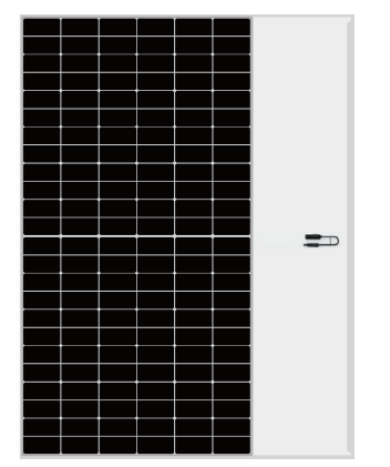 GSY7072M560-580BW Single Glass Half-Cut HPBC
