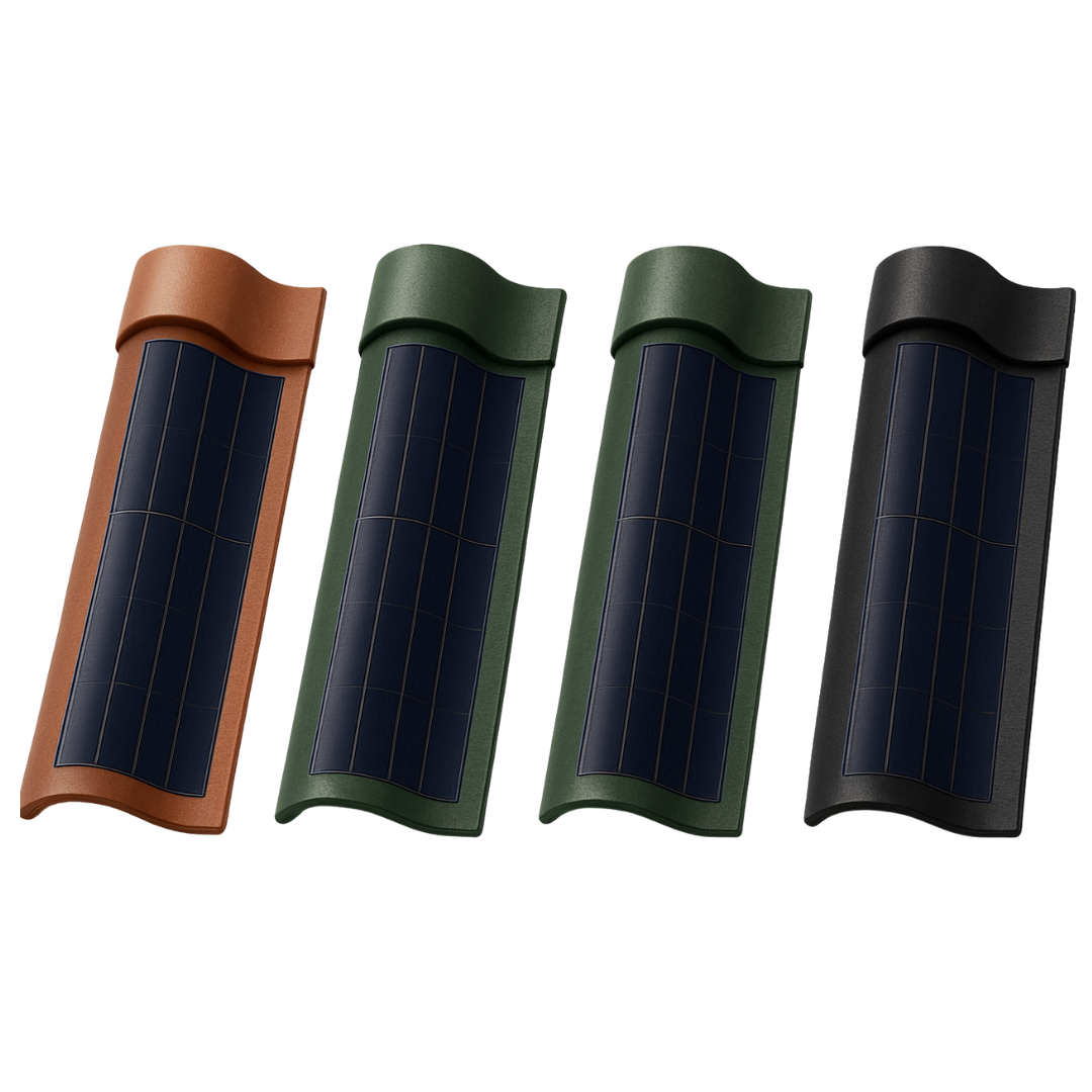 Lina Energy | Solar roof curve tile | ソーラーパネルのデータ