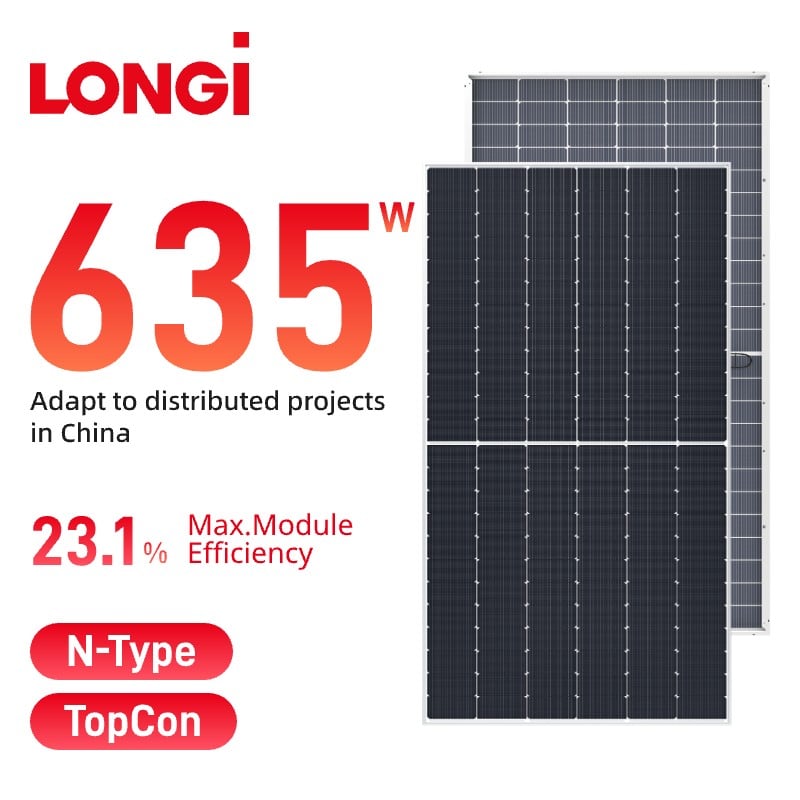 LONGi Hi-MO7 Bifacial 615-645M LR5-78HGD