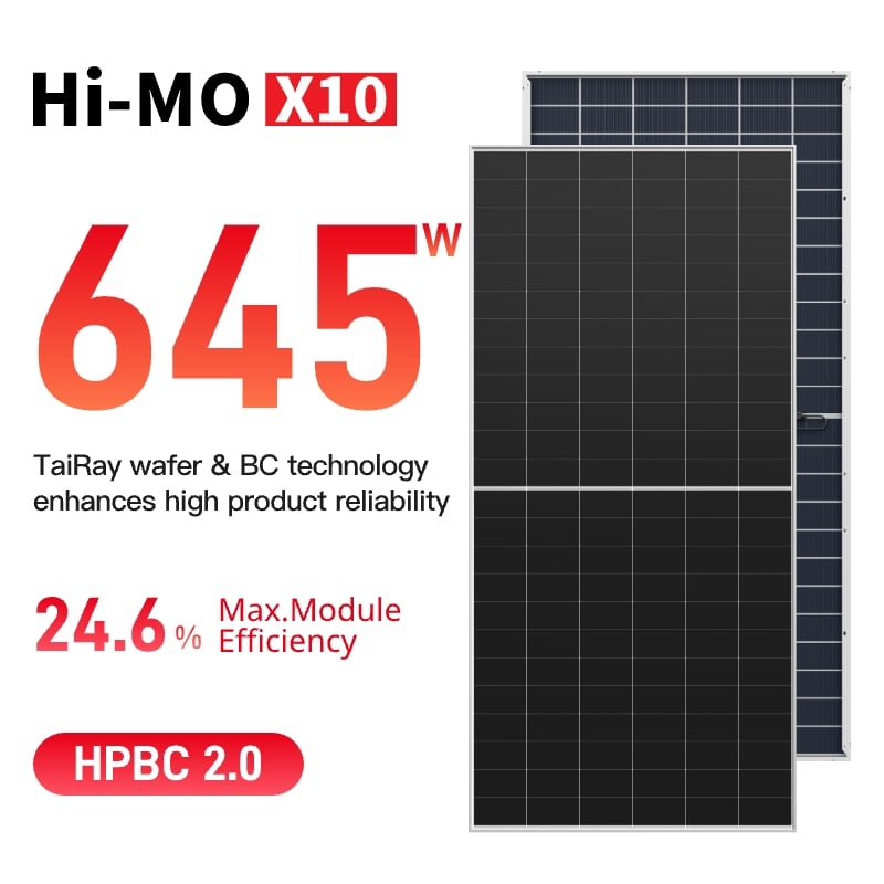 Weran Hi-MO X10 Bifacial 640-665M LR7-72HVD