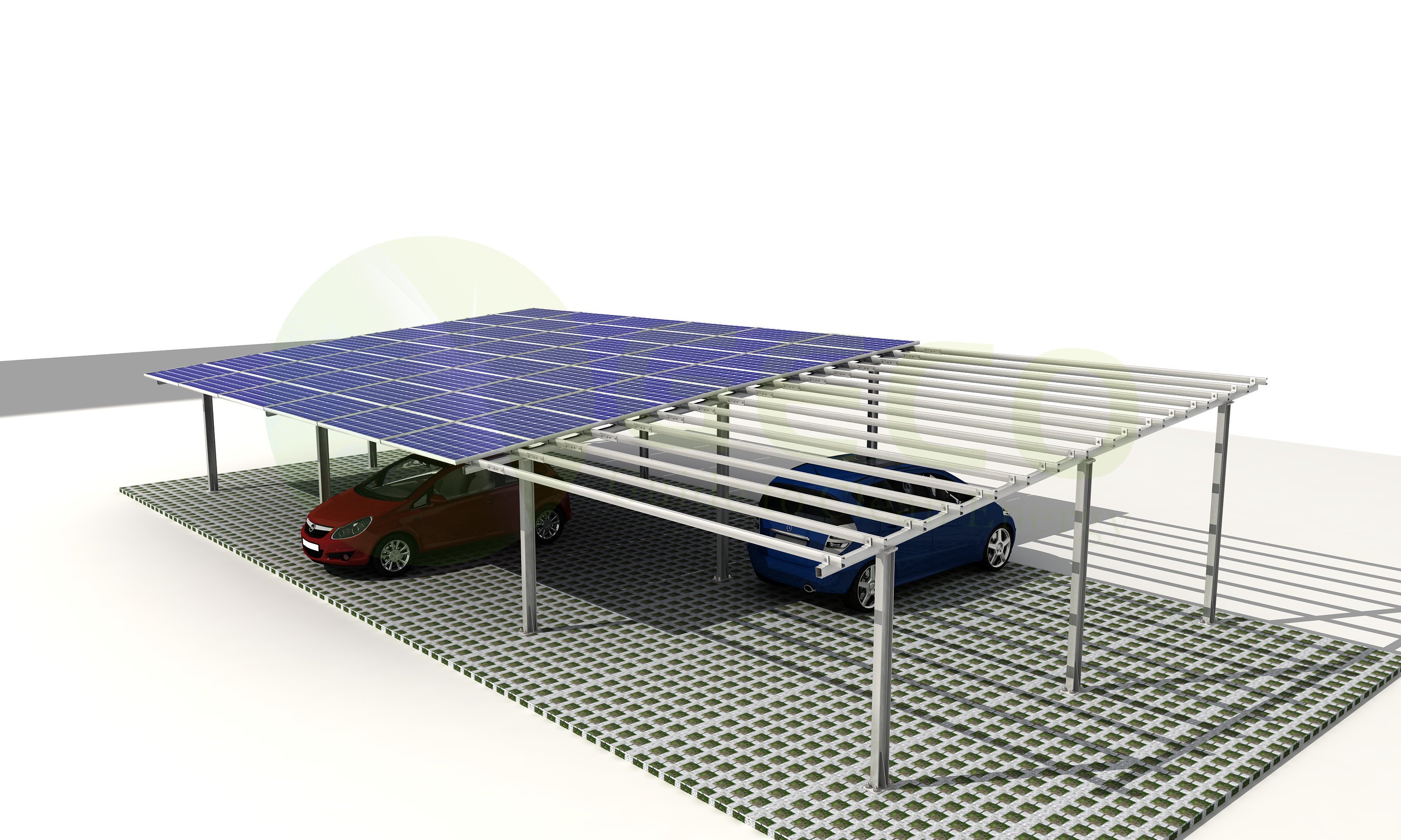 Foshan Geco Renewable Energy Galvanized Steel Solar Carport Solar Mounting System Datasheet Enf Mounting System Directory