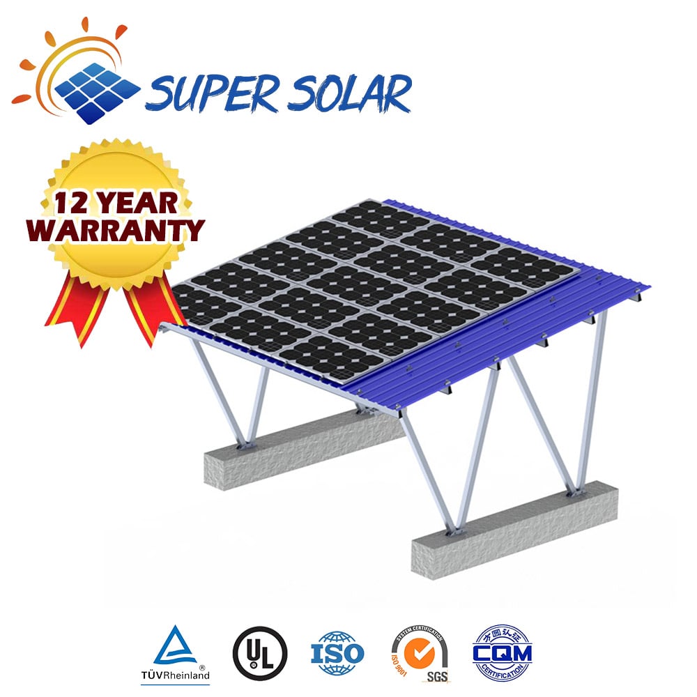 Super Solar C002 Carport Solar Solar Mounting System Datasheet Enf Mounting System Directory