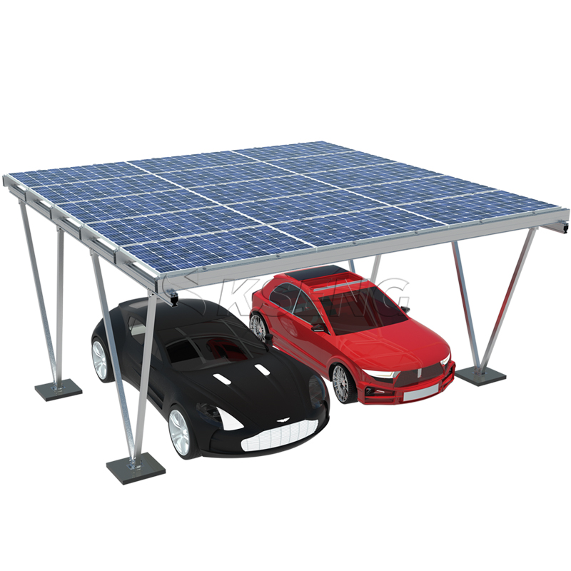 Asymmetric Solar Carport