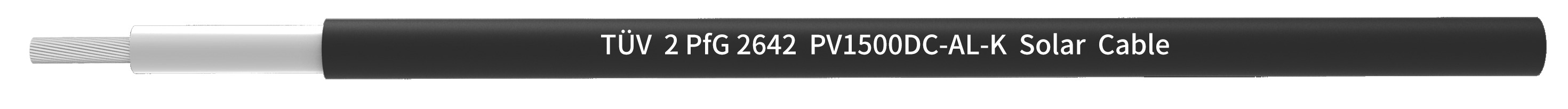 PV1500DC-AL-K Aluminum Alloy Solar Cable