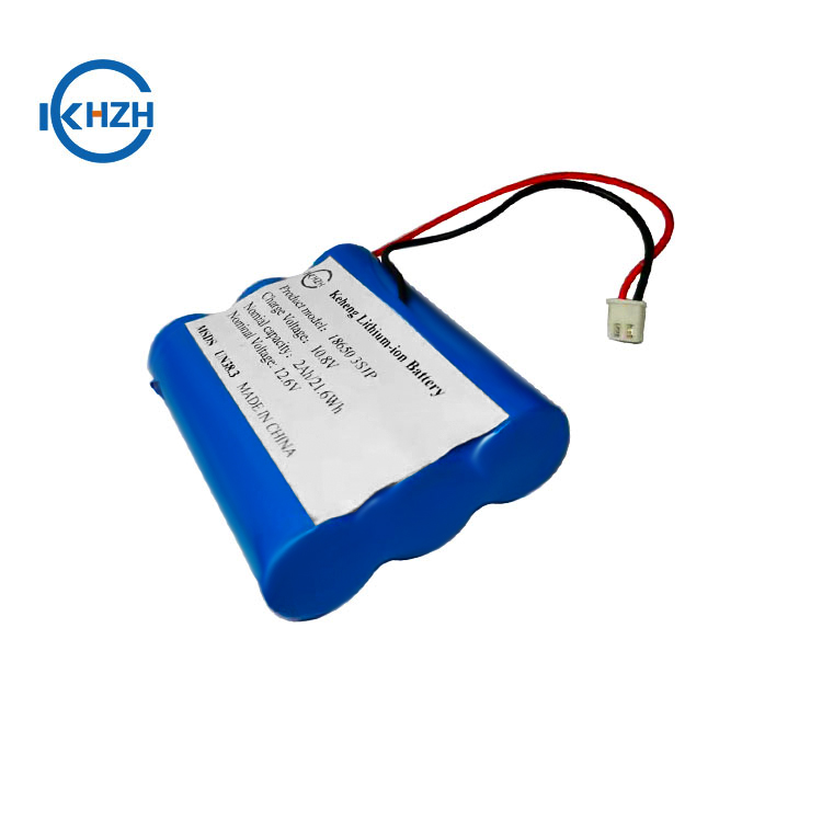 Factory battery 11.1v 2500mah with protection board 18650 3S1P 12V lithium battery pack for head light