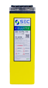 SEC Industrial Battery, Cellyte TUA series (AGM), Solar Storage System  Datasheet