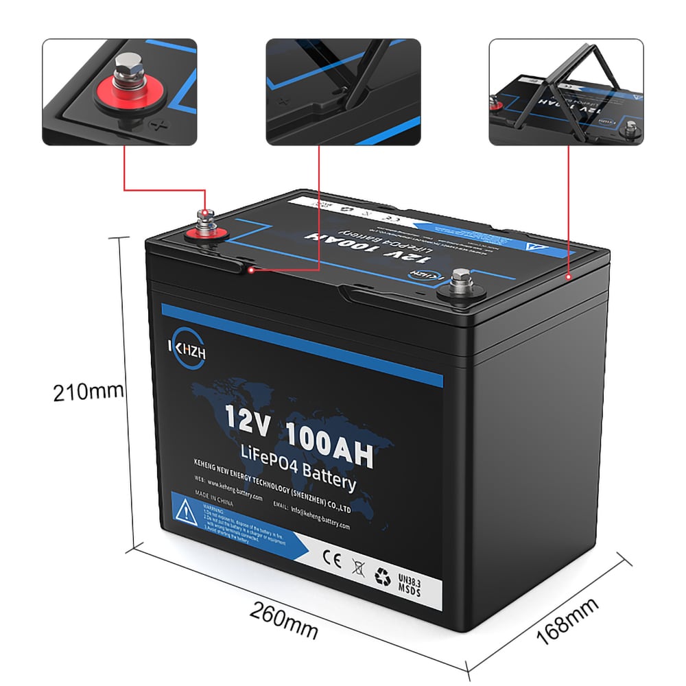 Keheng New Energy, 12V 100Ah LFP battery pack, Solar Storage System  Datasheet