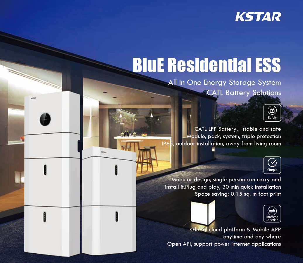 CATL - Kstar | Household All-in-one BluE Residential Energy Storage ...