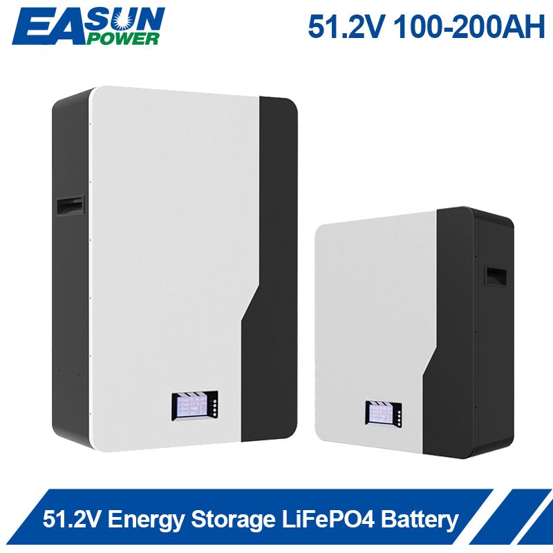 Wall-mounted 51.2V Lithium Iron Phosphate Battery