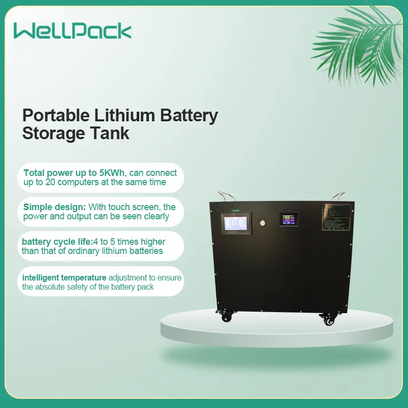 5KWh Lithium battery storage tank