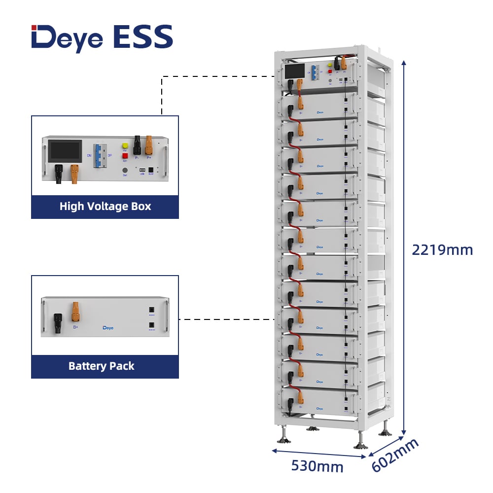 Az Solar Shop Deye Ess Bos G Pro High Voltage Storage Battery Solar