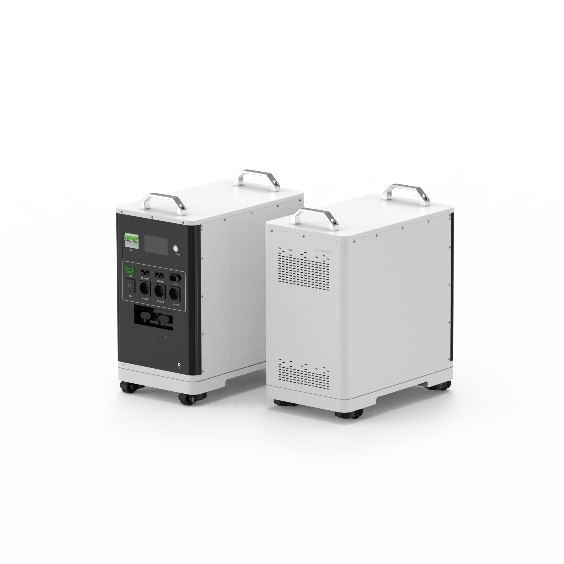 6.kW/6.6kWh Mobile All in one solar  Battery energy system