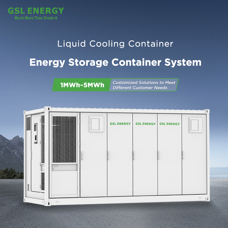 1MWh / 2MWh / 3.72MWh / 5MWh Containerized Energy Storage System 20ft & 40ft Outdoor Battery Containe