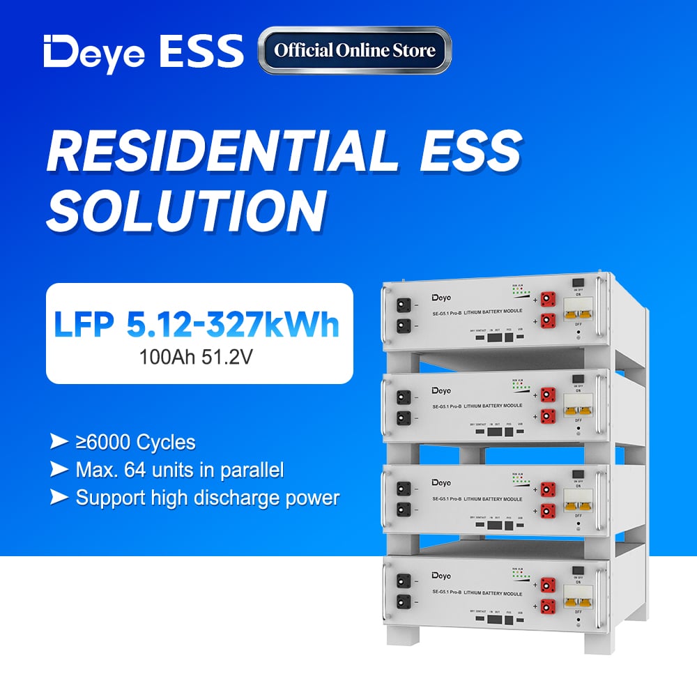 Deye ESS SE-G5.1 Pro-B Low Voltage Storage Battery