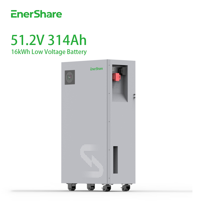 16kWh Solar Battery Pack | Built-in Battery Heating & Fire Safety Protection