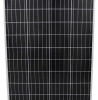 100 Watt Solar Panel Monocrystalline Rigid Roof / Ground Mount