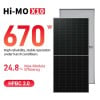 Hi-MO X10 640W 645W 650W 655W LR7-72HVH 640-670M