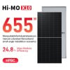Hi-MO x10 640W 645W 650W 655W LR7-72HVHF 640~670M