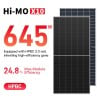 Hi-MO x10 640W 645W 650W 655W LR7-72HVDF 640-670M