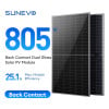 EVOB Back Contact 770W-805W Bifacial Solar Panel