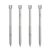 U Shape 4*4 Screw Post 6*6 Spiral Screw FarSun