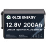 GLCE-12V 200Ah Mini LiFePO4 Lithium Battery