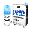 Wall Mounted 51.2v 300Ah