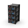10Kwh~50Kwh Rack Mounted Lithium LiFePO4 Battery