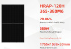 HRAP-120H 365-380M6 Black