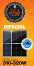 Twin Power Series - Bifacial Mono Perc 120 Split Cell 310-320W