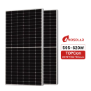 AS595-620M10-144 Full Black Half-Cell PV Module