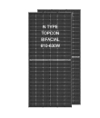 N-type TOPCon Bifacial 625W