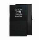 N-type TOPCon 570W All Black