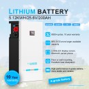 EV-5.12M 24V 200Ah Lithium Battery